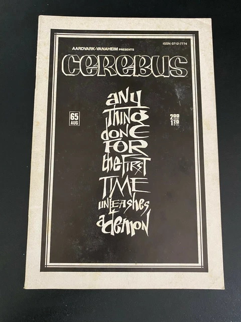 Cerebus #65 AARDVARK-VANAHEIM Comics 1984 VF/NM