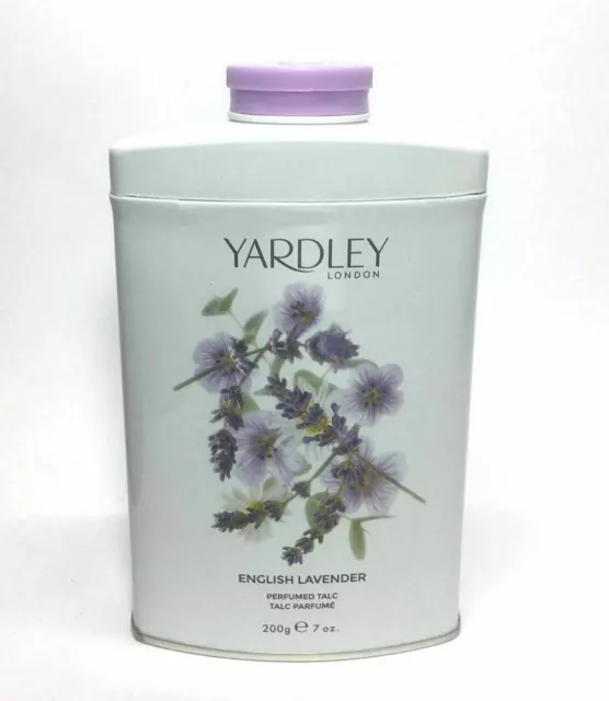 Yardley Englischer Lavendel parfümiertes Talkum 200 g