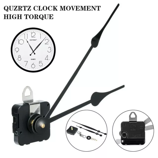 DIY Tide Quartz Controlled Clock Movement Motor Mechanism Hands Fitting Kit UK