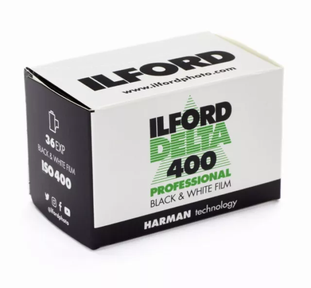 Ilford Delta 400 Pro 135-36 Exposure Black & White 35mm Print Film