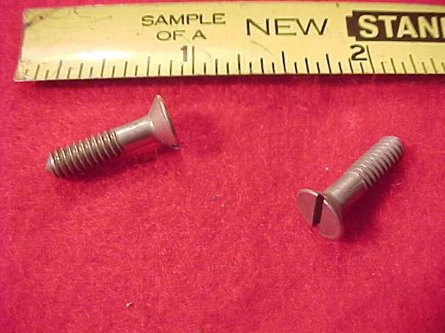 Stanley No. 55 Plane Adjustable Fence Wood Retaining Screws (2) New Old Stock