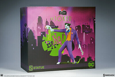 Sideshow Collectibles DC Batman Animated Series The Joker Statue New In Stock