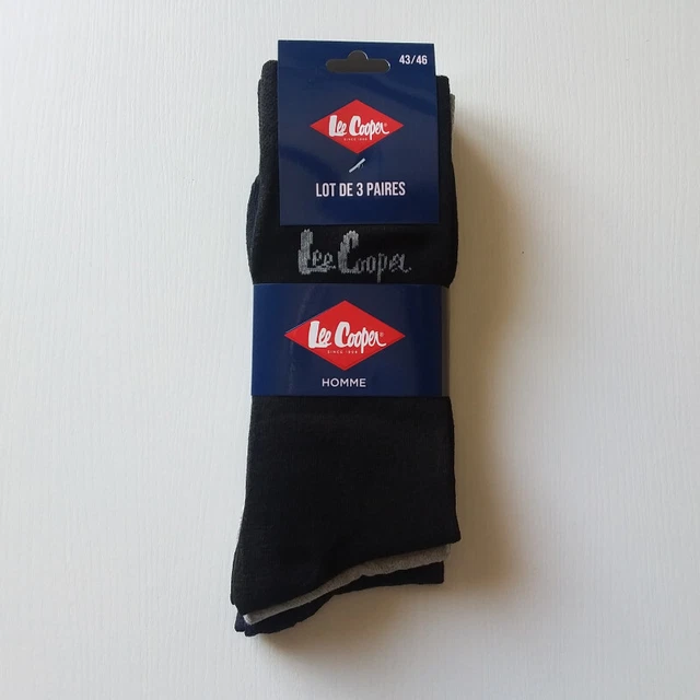 Lot De 3 Paires De Chaussettes mi Longues Lee Cooper