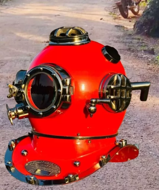 Scuba Diving Marine Maritime Sea Deep US Navy Mark Divers Helmet Gifts