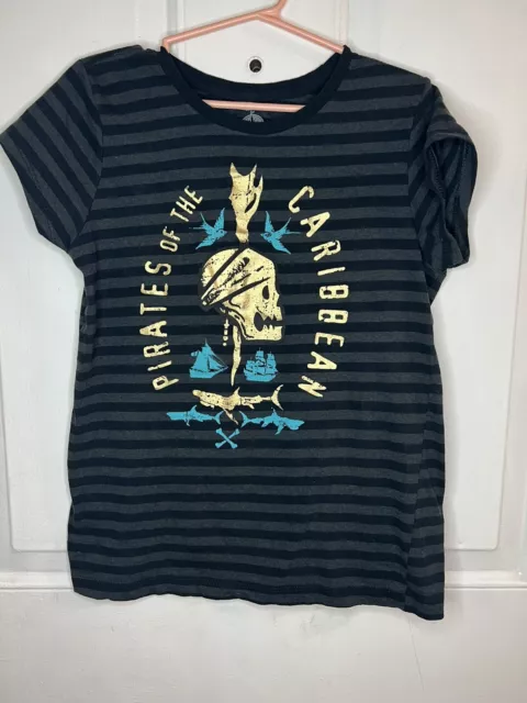 disney pirates of the caribbean girls size 14 t-shirt