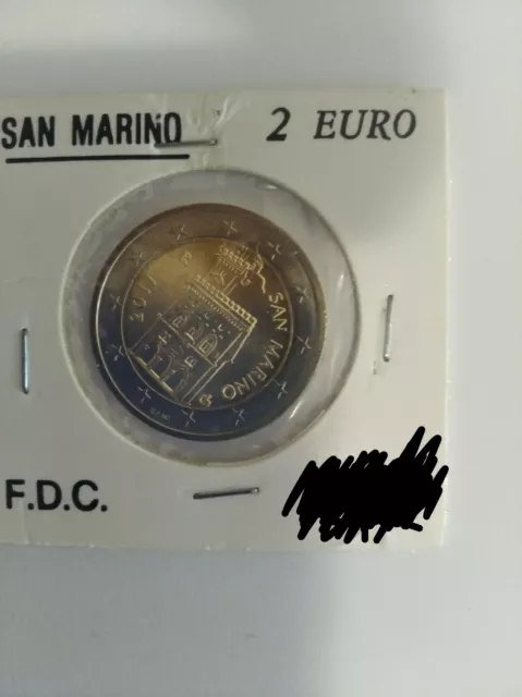 Rarissima, 2 euro San Marino 2011 FDC