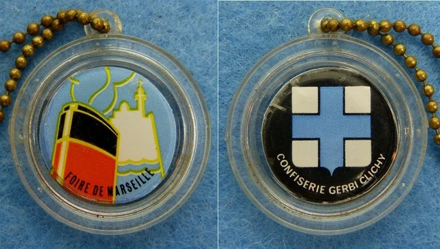 PORTE-CLÉS KEY RING - ARLEQUIN - Loterie Nationale - d'après LESOURT