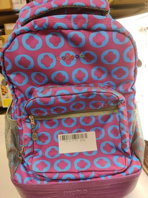 J World New York Rolling Backpack School Travel Black Laptop Carry On 25 98 Picclick Uk