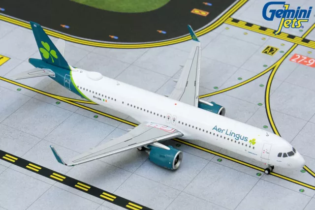 Gemini Jets Aer Lingus Airbus A321neo EI-LRA 1:400 Scale Model GJEIN1894