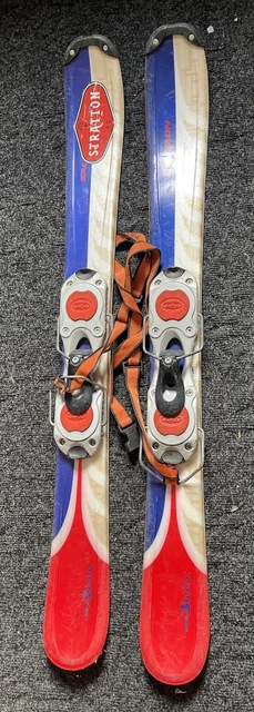 SALOMON SNOWBLADE SHORT Skis 99cm w Salomon adj Bindings w