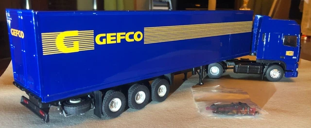 Camion Mercedes Semi-remorque Eligor 1/43 – Pub Valeo – édition Limitée