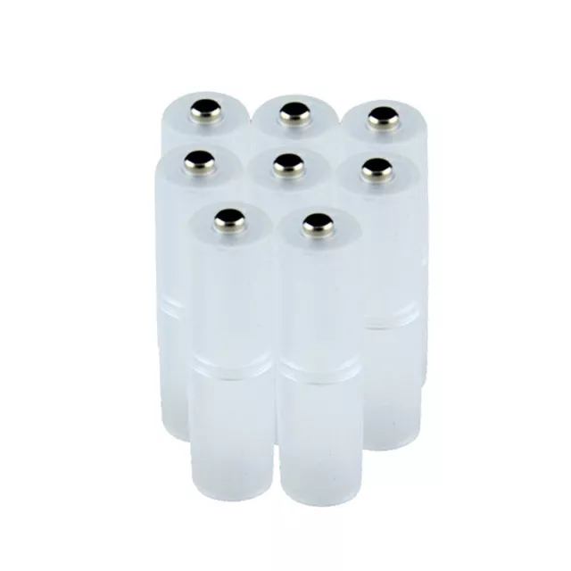 10Pc AAA to AA Battery Converter Adaptor Battery Holder Case Battery Storage Box