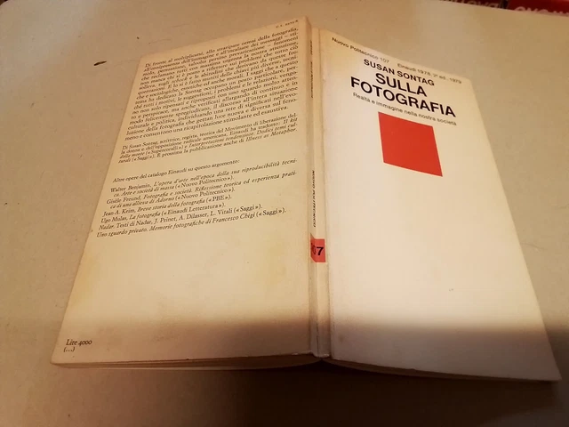 Susan Sontag, Sulla Fotografia Einaudi 1978, 3d23