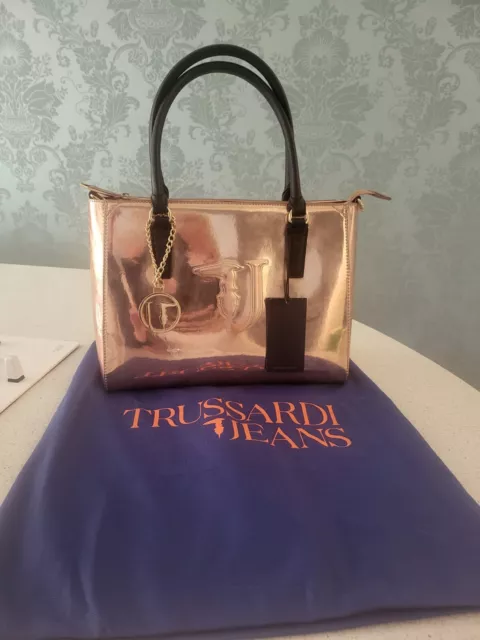 borsa donna trussardi Jeans Gold