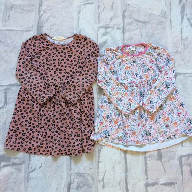 Pacchetto vestiti per bambina 5-6 anni tutto in una notte jumpers top leggings abito 9