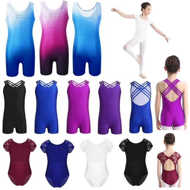 Abito da ballo bambine danza body ginnastica abbigliamento da ballo costume yoga