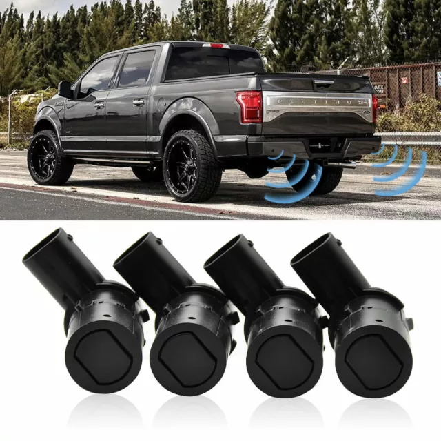 4PC Reverse Bumper Backup Parking Assist Sensor For Ford F150 F250 F350 Explorer