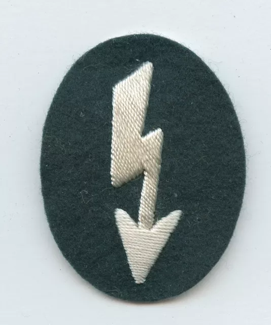 Original Wehrmacht Heer Ärmelabzeichen Funker Infanterie 3. Reich 2. Weltkrieg