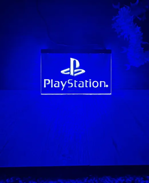 PlayStation Led Neon Light Sign Game Room