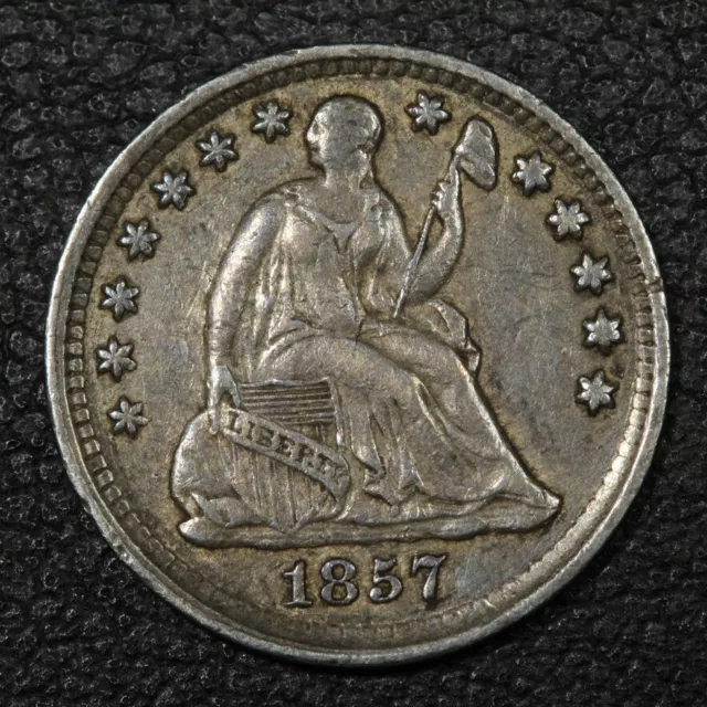 1857 Seated Liberty Silver Half Dime