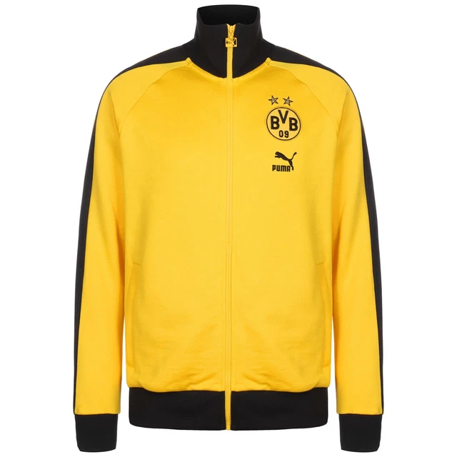 Puma Borussia Dortmund ftblHeritage Trainingsjacke Herren NEU