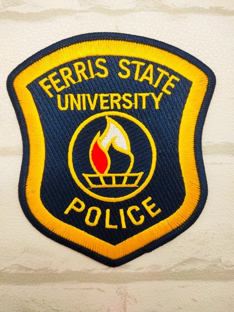 Ferris State University Police Department of Public Safety  Iron On Patch