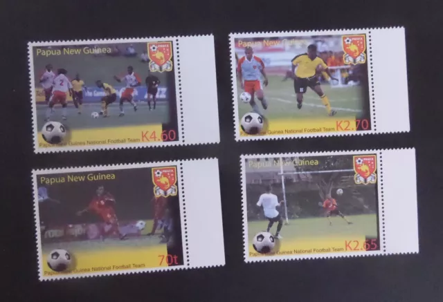 Papua New Guinea 2004 Cent FIFA Football SG1038/41 MNH UM Unmounted mint