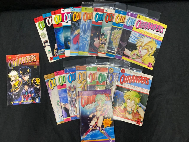 Lot (21) OUTLANDERS #0 Adult Mature Nude DARK HORSE COMICS MANGA 1992 Special #1