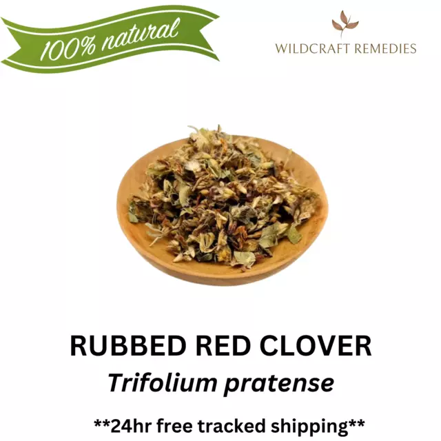 Rubbed Red Clover Trifolium Pratense 100Gm Menopause Isoflavones