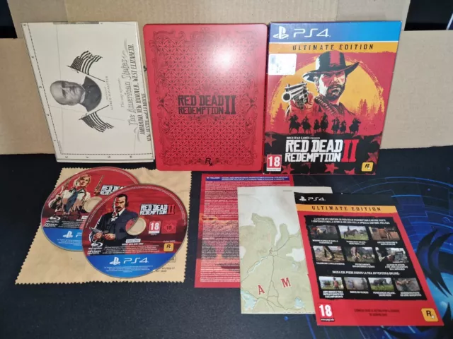 Red Dead Redemption 2 Ultimate Edition +Dlc Pal Ita 🇮🇹 Cib Sony Ps4 Cusa-08519