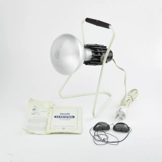 Philips Ultraphil Bain de Soleil - Ancienne Lampe UV - Ultraviolet - Vintage -
