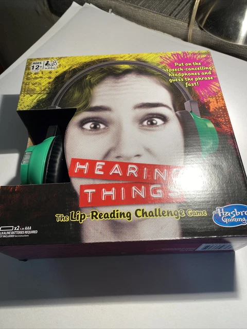 Hasbro Hearing Things The Lip Reading Challenge Game IL4