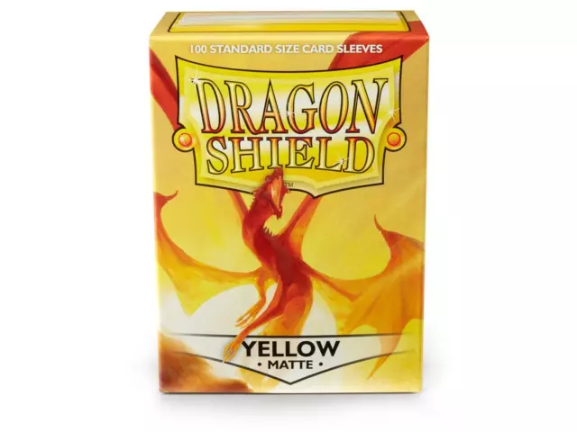 Dragon Shield - Matte Yellow (100 pz.)