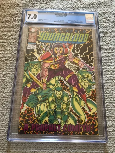 1992 Image YOUNGBLOOD #2 PROPHET FIRST APPEARANCE Shadowhawk 1st App CGC Variant