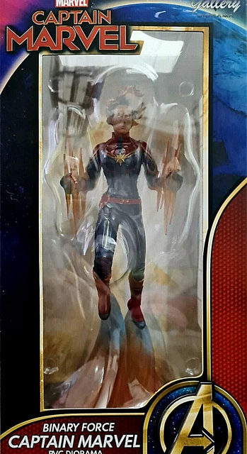 Captain Marvel Binary Force - Diamond Select Statua PVC 29cm