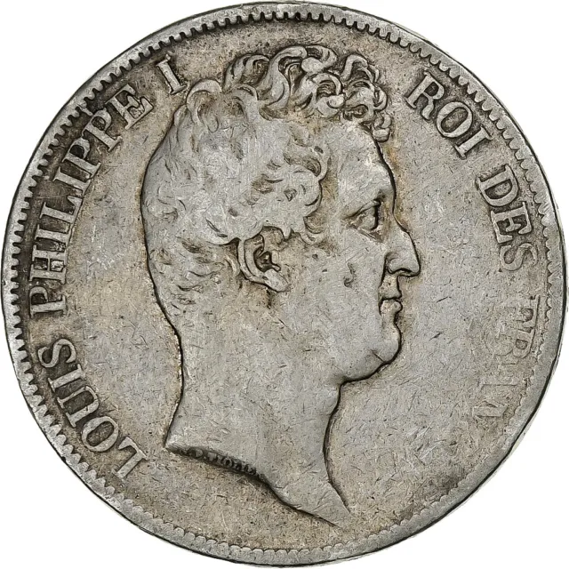 [#1102929] Monnaie, France, Louis-Philippe, 5 Francs, 1831, Bordeaux, TB, Argent
