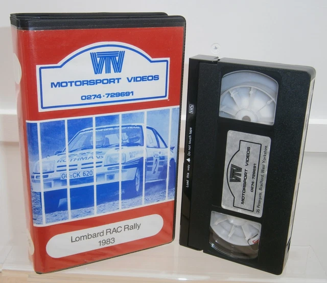 LOMBARD RAC RALLY 1983 [ VTV ] PRE CERT VHS Video AUDI QUATTRO Stig ...