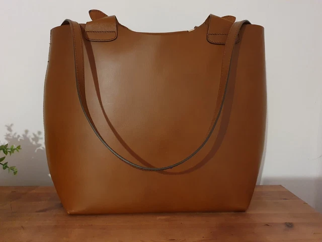Zara buffalo leather bag hotsell
