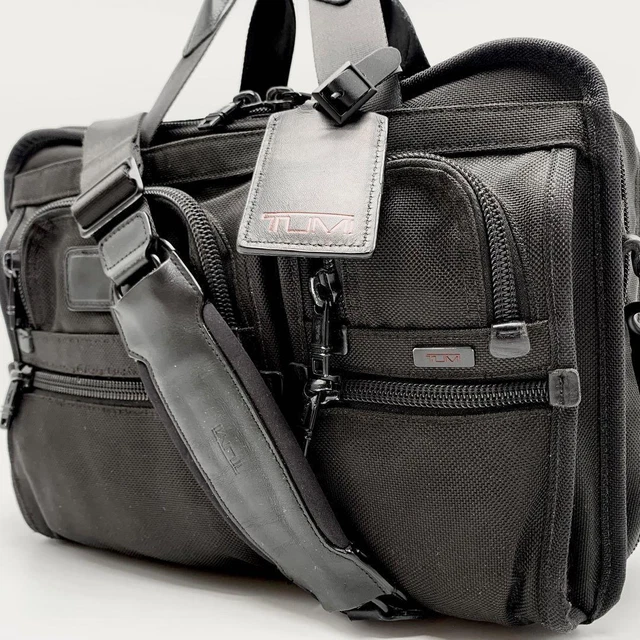 Tumi Alpha Expandable 2Way Business Bag Briefcase