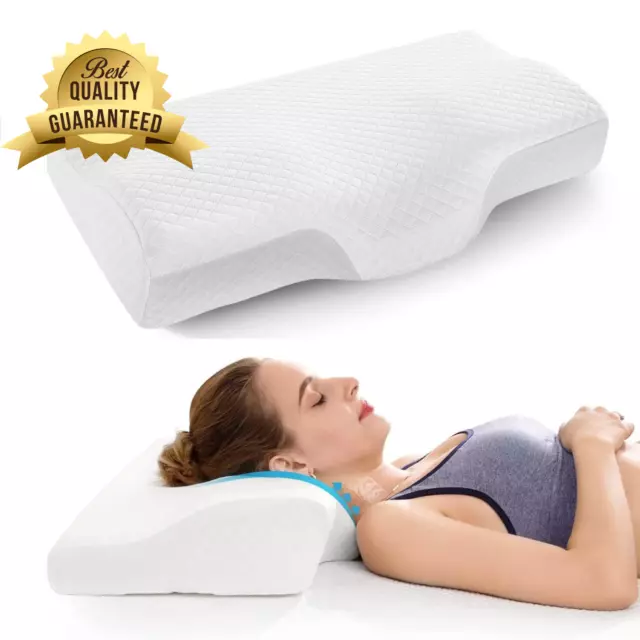 Sleep Memory Foam Pillow, Orthopedic Pillows for Neck Pain, Shoulder Pain Relief