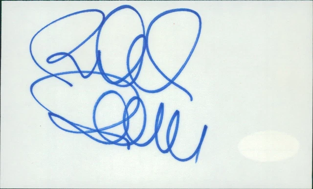 Richard Donner Director Signed 3x5 Index Card JSA Authenticated