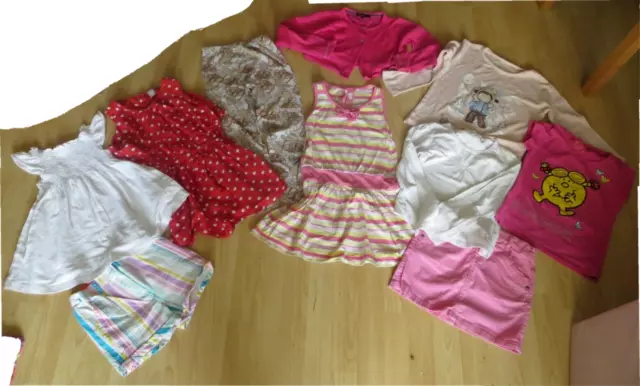 GIRLS 5-6 YEARS CLOTHES BUNDLE, Tops, Shorts, Skirt, Playsuit,Leggings,Dress,