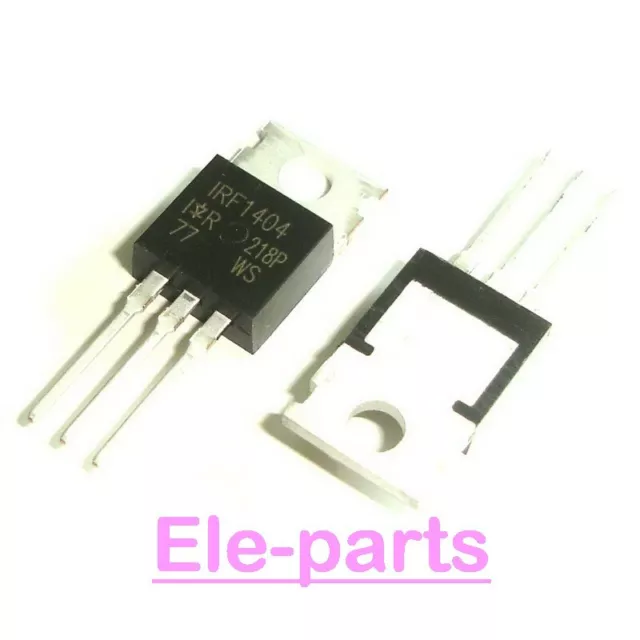 10 PCS IRF1404 TO-220 IRF1404PBF POWER Mosfet Transistor Chip