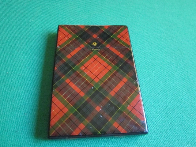 Antique Tartan Calling Card Case  "Caledonia"