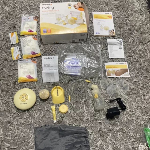 Medela Swing Essential Pack single electric 2- phase breast pump good condition
