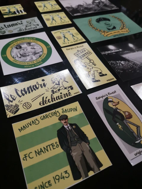 lot 42 autocollants stickers ultras nantes ( no cup psg va91 supras boulogne )