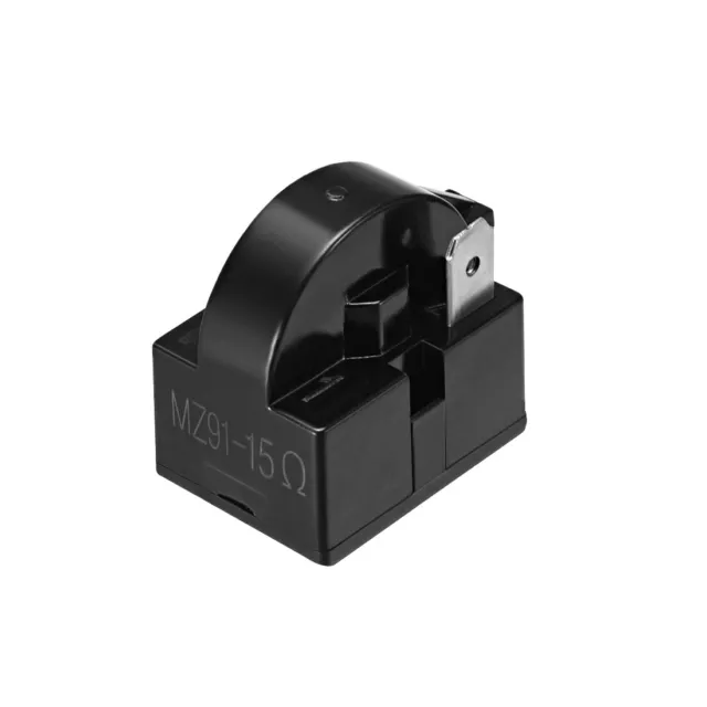 15 Ohm 1 Pin Refrigerator PTC Relay Black