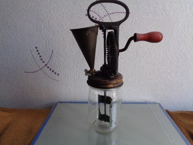 Batteur à vinaigrette et mayonnaise manuel vintage