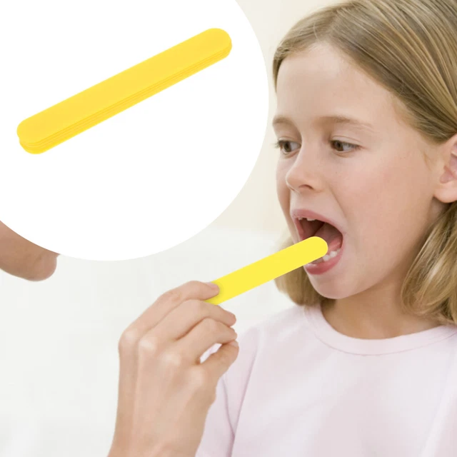 25 pz spatola per lingua per la clinica bastoncini mescolare artigianato