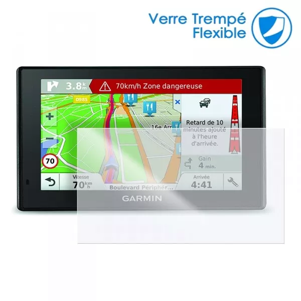 Film de Protection en Verre Flexible pour GPS Floureon 7 pouces